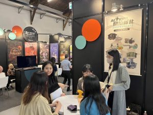 新北協拍中心參與「2023 TCCF 創意內容大會—市場展」，國內外影視團隊紛洽詢新北場景。