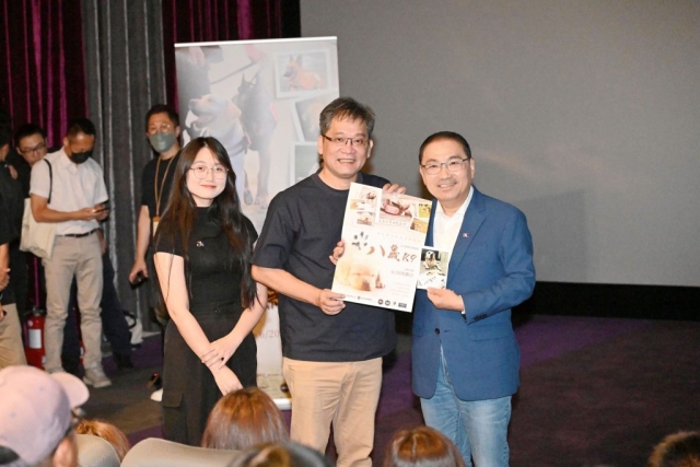力挺《八歲K9》，侯友宜：警犬「福星」紀錄片感動人心。