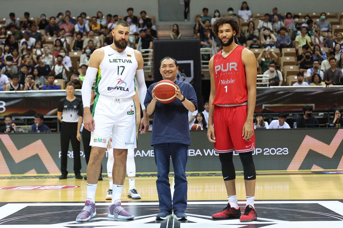 FIBA世界盃2023新北熱身賽開打